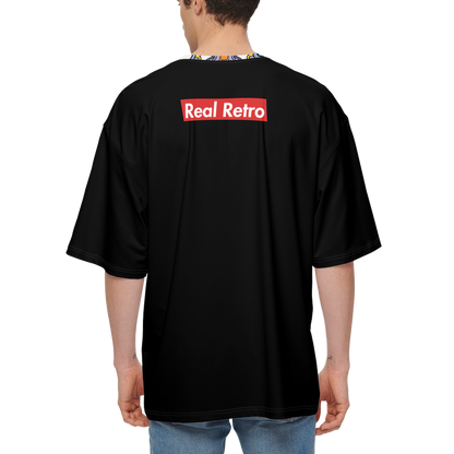 Real Retro Men’s Oversized Short-Sleeve T-Shirt