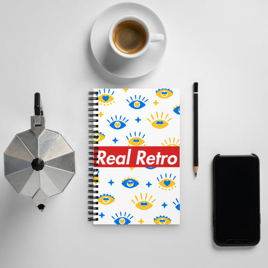 Real Retro Spiral notebook