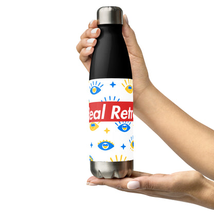 Real Retro Stainless Steel Water Bottle