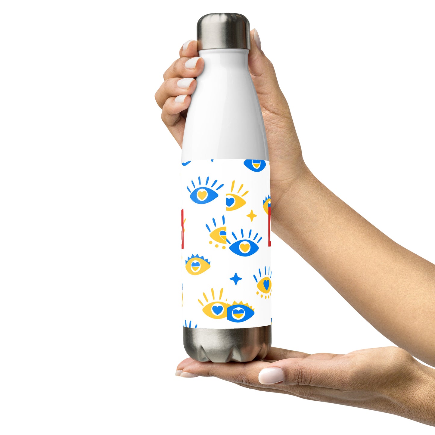 Real Retro Stainless Steel Water Bottle