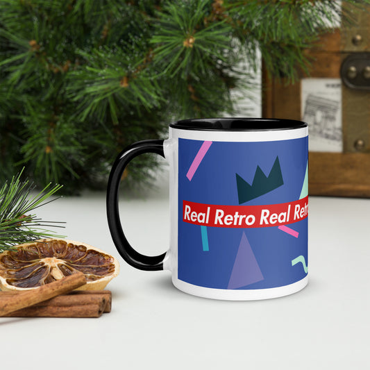 Real Retro 80s Mug with Color Inside